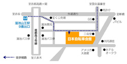 日本自転車会館地図